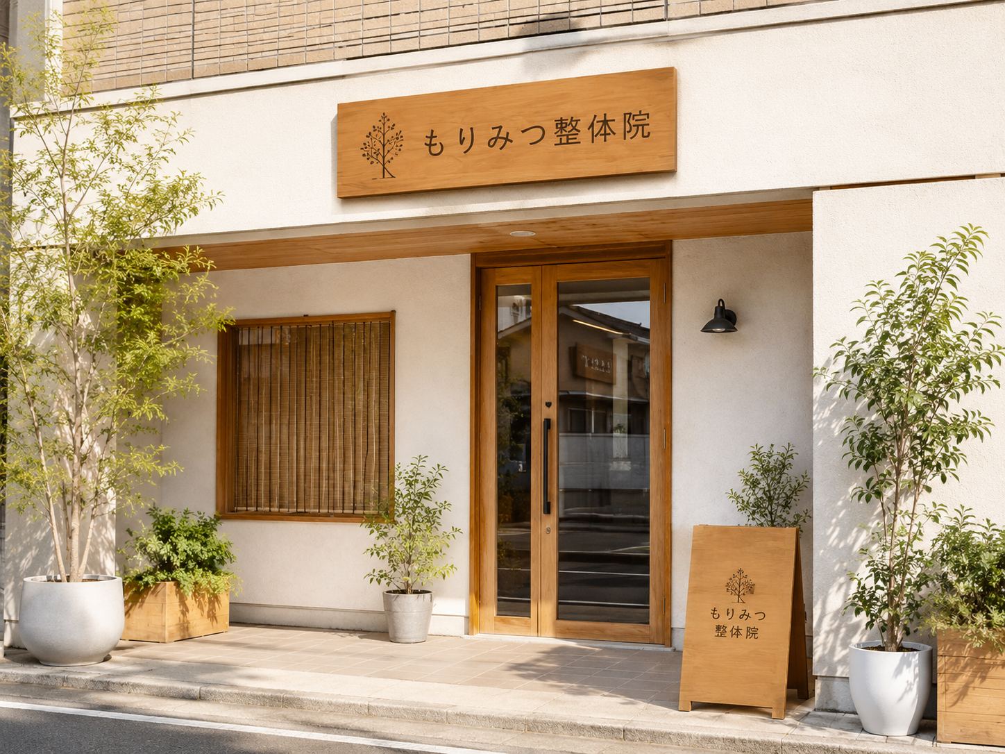 もりみつ整体院の外観